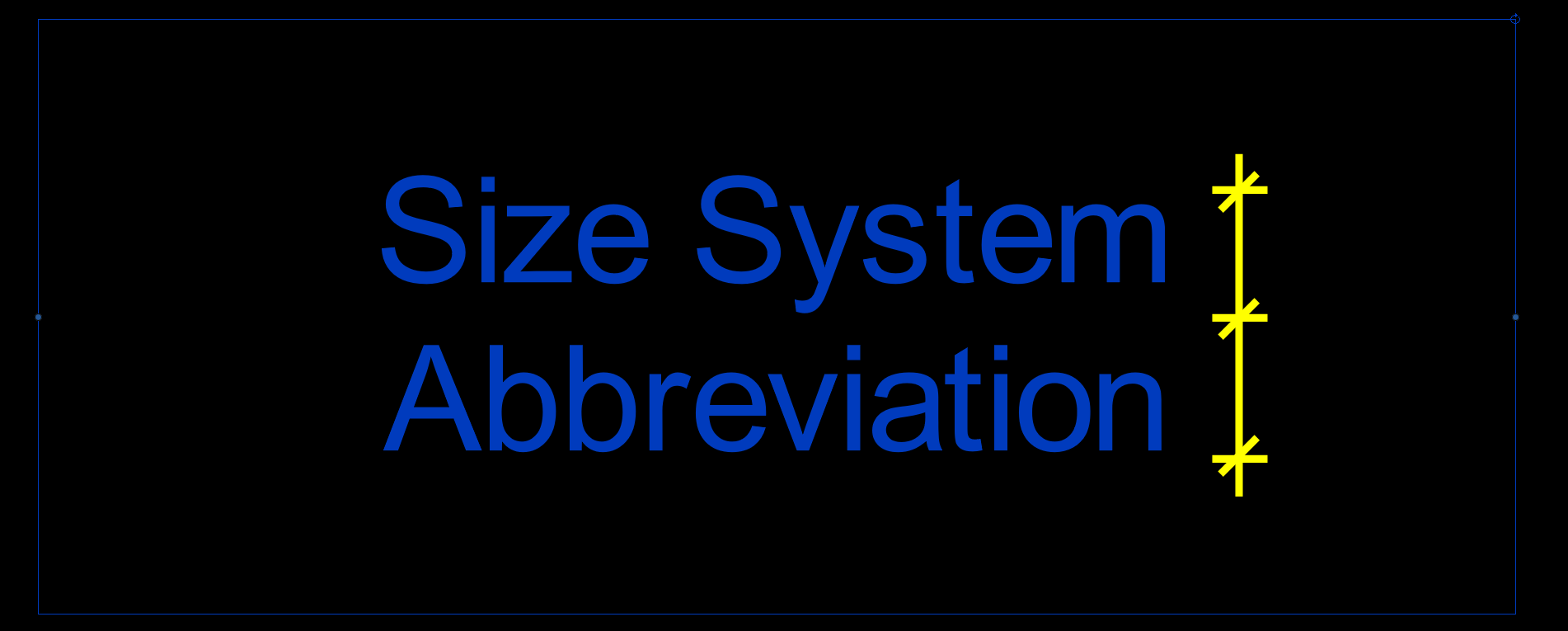 Wrapped tag label height